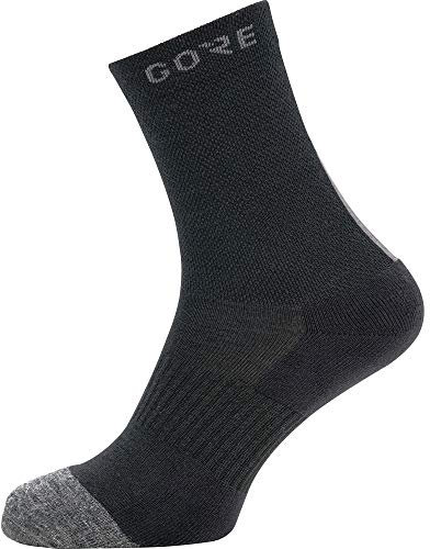GORE WEAR Unisex Thermo Socken mittellang, black/graphite grey, 41-43 EU
