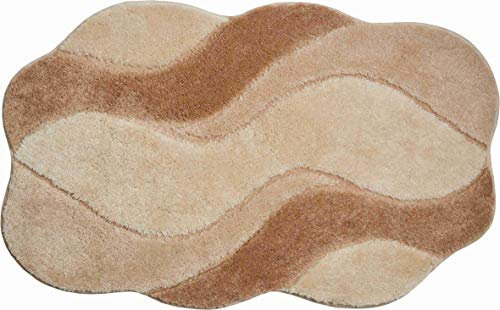GRUND Badteppich CARMEN 70 x 120 cm beige