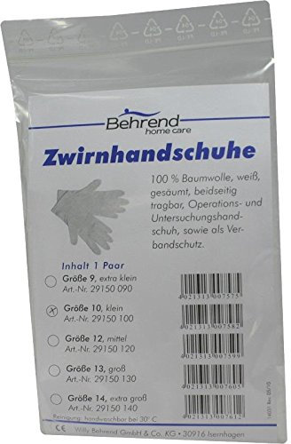 HANDSCHUHE OP Baumwolle Gr.11 2 St