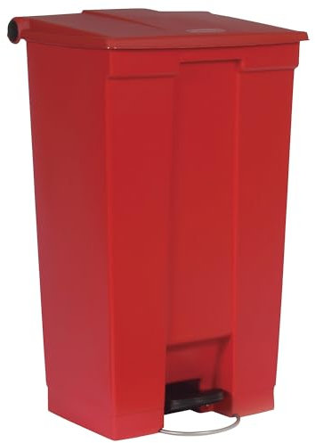 Rubbermaid | Tretabfalleimer | Industrie | aus Polyethylen | Volumen 87 l | rot