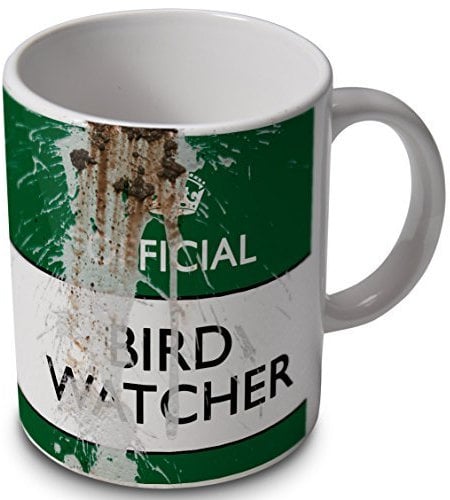 Bird Watcher - Official (with Bird Poop) - Funny Mug Cup.