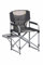 Kampa The Chairman Folding Directors Chair with Side Table for Outdoors Camping, Sporting Events, Concerts, Caravans, Campervans and Festivals