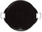 Imex El Zorro El Zorro 63171-Plancha Hierro Fundido Redonda, Esmaltado, Negro, 32 cm
