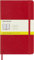 Moleskine Notizbuch mit karierten Seiten, Rot (Scarlatto), Groß, 13 x 21 cm