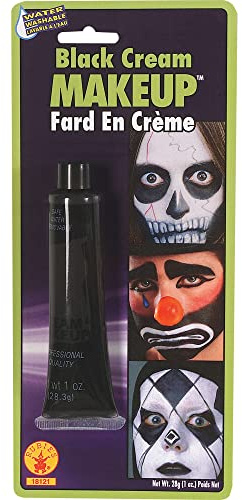 Official Rubies 18121NS000 Black Cream Make-Up