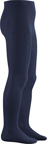 Playshoes Strumpfhose uni Collants Mixte enfant Bleu (Marine) 86-92