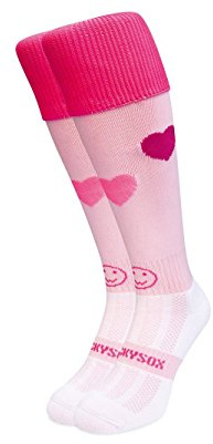Wackysox Love Hearts - Chaussettes de Rugby - taille 34-40