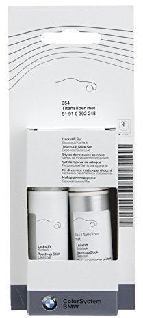 Original BMW Lackstift-Set Zweischicht Glaciersilber met. - A83