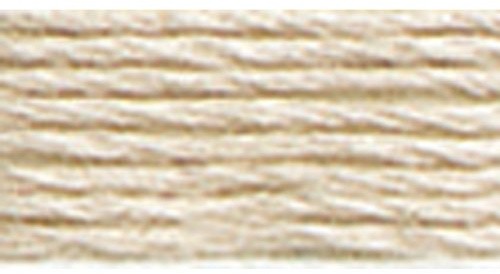 DMC 117-543 Six Stranded Cotton Embroidery Floss, Ultra Very Light Beige Brown, 8.7-Yard