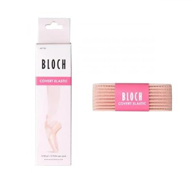 Bloch Moderner verdeckter elastischer Ballettschuh, Rosa