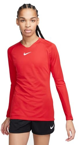 NIKE AV2610-657 Dri-FIT Park First Layer T-Shirt Women's University RED/White Size XL
