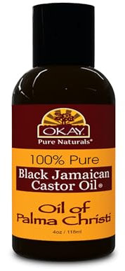 Okay Jamaican Castor Oil, Black, 120ml