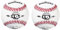 BARNETT LL-1 Baseball Ball Wettkampf und Training, Grösse 9