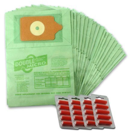 First4spares Dust Bags and Air Freshener Sticks for Numatic Henry Vacuum Cleaners (Pack of 20 of Each)