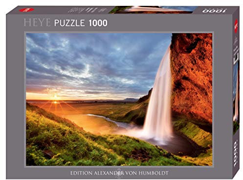 HEYE 29769 - Seljalandsfoss Waterfalls Standard, Huboldt Collection, 1000 Teile Puzzle