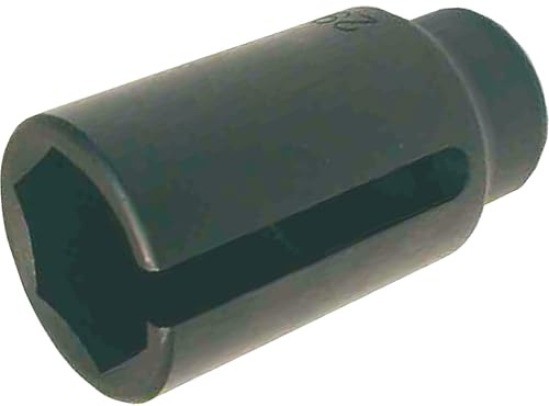BGS 2537 | Thermoschalter-Einsatz | Antrieb 12,5 mm (1/2) | SW 29 mm | extra tief, geschlitzt | für VW und Audi | Länge 78 mm | Chrom-Vanadium-Stahl | brüniert, schwarz
