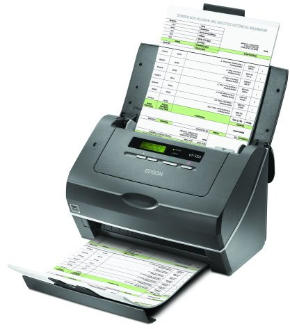 WorkForce Pro GT-S50 Scanner, 600 dpi, Gray
