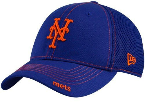 New Era MLB Neo 39THIRTY Stretch Fit Cap, Herren, New York Mets, Medium/Large