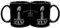 NFL Superbowl Generic Logo 325 ml schwarze Tasse - 2011 NFL Superbowl Generisches Logo