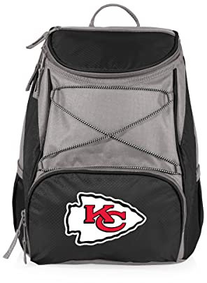 PICNIC TIME Unisex-Erwachsene PTX Kühler-Digitaldruck NFL Rucksack, Schwarz, Einheitsgröße