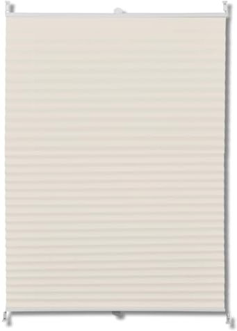 vidaXL Plissee 80x125 cm Faltrollo Rollo Sichtschutz Jalousie Plisseerollo
