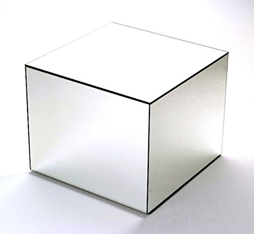 freeroom24 Miroir Table d'appoint/Table basse/complet/40 x 40 x 43 cm