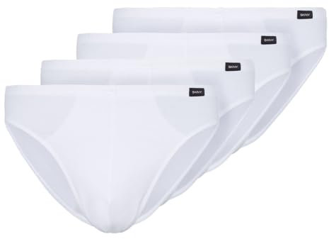 Skiny - Basic - Slip/Unterhose - 4er Pack (M Weiß)