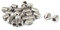 Sourcingmap M6 x 8mm Hex Socket Cone Point Set Grub Screw Silver Tone 25 Pcs