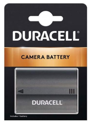 Duracell DRNEL3 Batteria per Nikon EN-EL3, EN-EL3a, EN-EL3e, 7.4 V, 1400 mAh, Nero