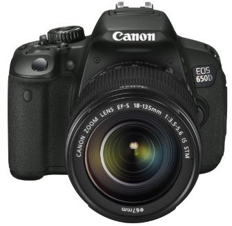 Canon EOS 650D, Fotocamera Reflex, Kit 18-135 IS STM, Colore Nero