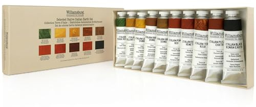 Williamsburg Artist Oil Colors, Italian Earth Set, 10 Colors
