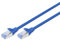 DIGITUS LAN Kabel Cat 5e - 7m - CCA Netzwerkkabel Mit RJ45 - SF/UTP Geschirmt - Kompatibel zu Cat-6 & Cat-5 - Blau