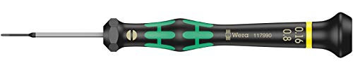 Wera, 2035 Giravite a taglio per l'elettronica, 0.16 x 0.8 x 40 mm