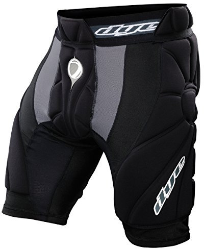 DYE Erwachsene Protektoren Slide Short Schutzhose, Schwarz, L