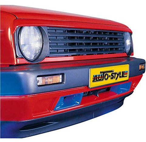 AUTO-STYLE Grill ohne Markenemblem kompatibel mit Volkswagen Golf II 1983-1991