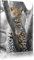 Leopard majestueux sur l'arbre noir / blanc sur toile, énorme XXL photos complètement encadrée avec civière, impression d'art sur ??la photo murale avec cadre, moins cher que la peinture ou une peinture à l'huile, pas une affiche ou une bannière