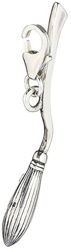 THE CARAT SHOP Ciondolo Charm Collezione Nimbus 2000 Manico di Scopa, Harry Potter Argento
