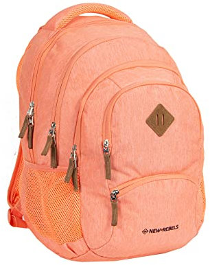New Rebels ® Bts 4 Schultasche Mit Laptopfach Soft Rosa