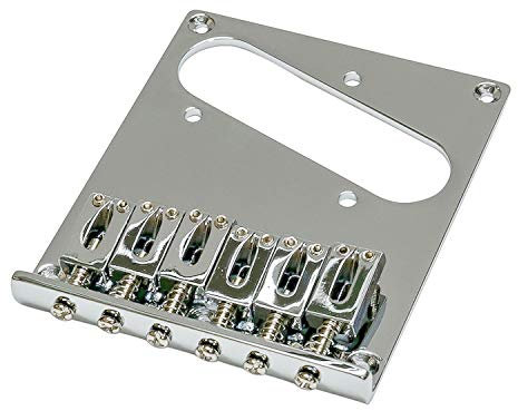 Squier Telecaster Compatible Guitar Bridge - Chrome