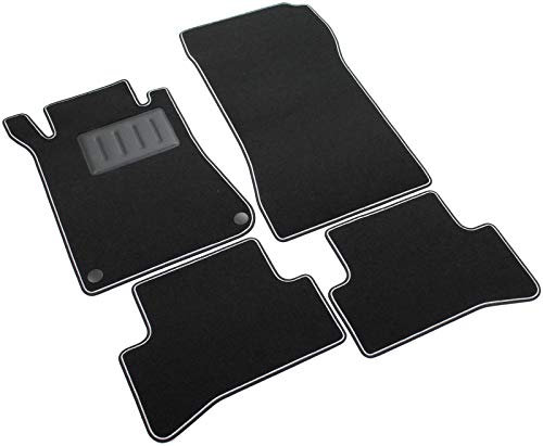 SPRINT02905 – Maßgeschneiderte Automatten aus rutschfestem Teppich, kompatibel mit C-Klasse W202/W203 Limousine von 1993–2007, C-Klasse S202/S203 Kombi von 1996–2007,