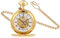 Charles-Hubert, Paris 3556 Mechanische Taschenuhr, vergoldet