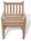 Field & Hawken - Hastings Teak Garden Armchair | Teak Outdoor Carver Armchair | Solid Teak Construction | Some Minimal Assembly Required