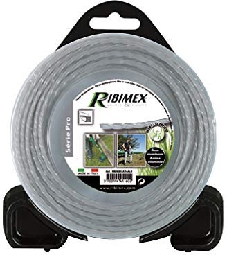Ribimex PRDFS15X30ALS Filo Quadrato Alluminio in Bobina, 3x15 m, Argento