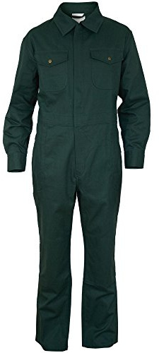 Carson Classic Workwear Arbeitsoverall aus reiner Baumwolle, 1 Stück, 64, moos grün, KTH735.GRÜ