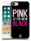 Head Case Designs Neue Schwarz Rosa Reich Harte Rueckseiten Handyhülle Hülle Huelle kompatibel mit Apple iPhone 7/8 / SE 2020 & 2022