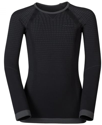 Odlo Kinder Crew Neck Evolution Warm Longsleeve Langarm Unterhemd Funktionsunter