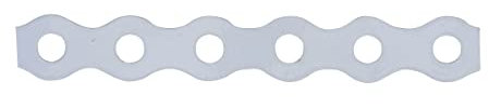 ForgeFix Contractor Fixing Banding | 12mm x 0.8 x 10M | Galvanised, White Plastic Coated | Bag 1