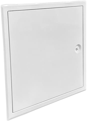 Revisionstür 30 x 30 cm weiß mit Vierkantverschluss incl. Schlüssel
