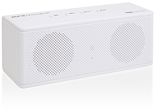 Pure acoustics HipBox Mini 6 W Rectangle Blanc – Enceintes Portables (sans Fil, Batterie, 100 – 20000 Hz, Bluetooth, Universelle, Rectangle)