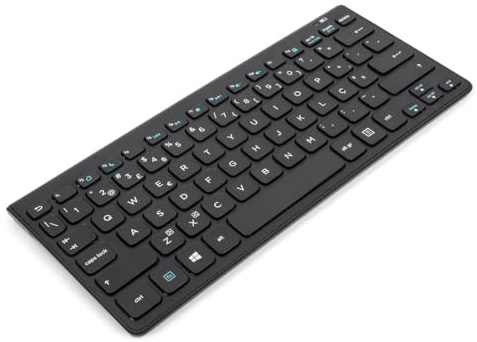 HP K4000 Bluetooth Wireless Compact PORTUGUESE Keyboard for PC, Tablet, Windows & Android (Black)
